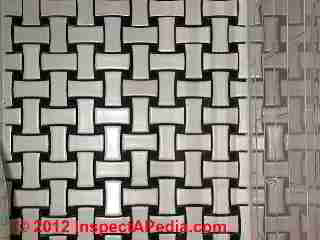 Ceramic mosaic bathroom floor tile (C) D Friedman